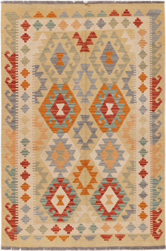 Αφγανικό χαλί Κιλίμ Afghan 151x101 151x101, Περσικό χαλί Χειροποίητο υφαντό