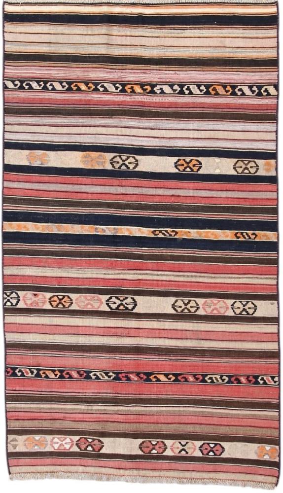 Persian Rug Kilim Fars Antique 196x116 196x116, Persian Rug Woven by hand