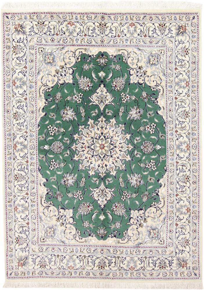 Tappeto persiano Nain 201x144 201x144, Tappeto persiano Annodato a mano