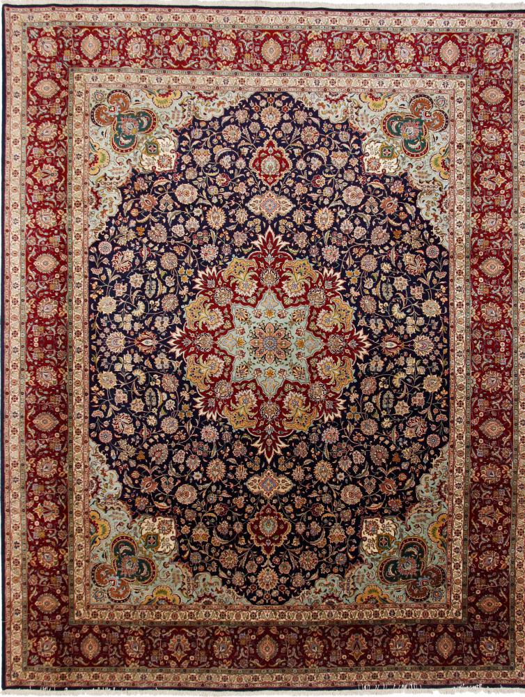 Tapete persa Tabriz 50Raj 445x348 445x348, Tapete persa Atado à mão