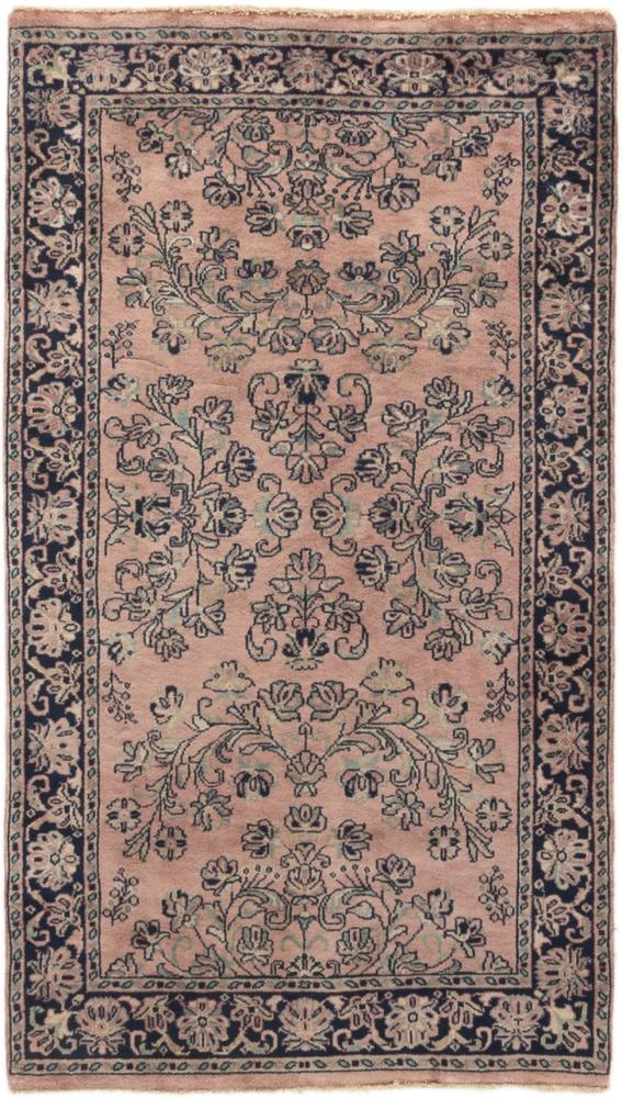 Indo rug Indo Sarouk 153x94 153x94, Persian Rug Knotted by hand