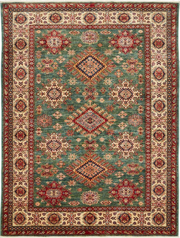 Tapete paquistanês Kazak 200x150 200x150, Tapete persa Atado à mão