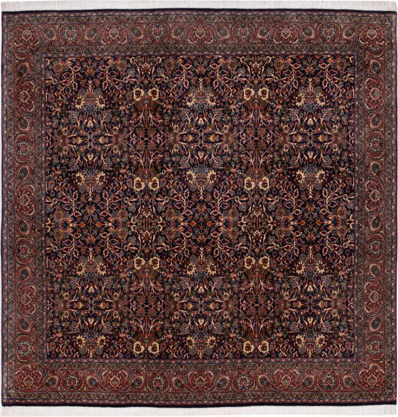 Alfombra persa Bidjar 199x199 199x199, Alfombra persa Anudado a mano