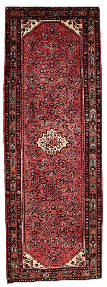 Persian Rug Hamadan 11'3"x3'11" 11'3"x3'11", Persian Rug Knotted by hand