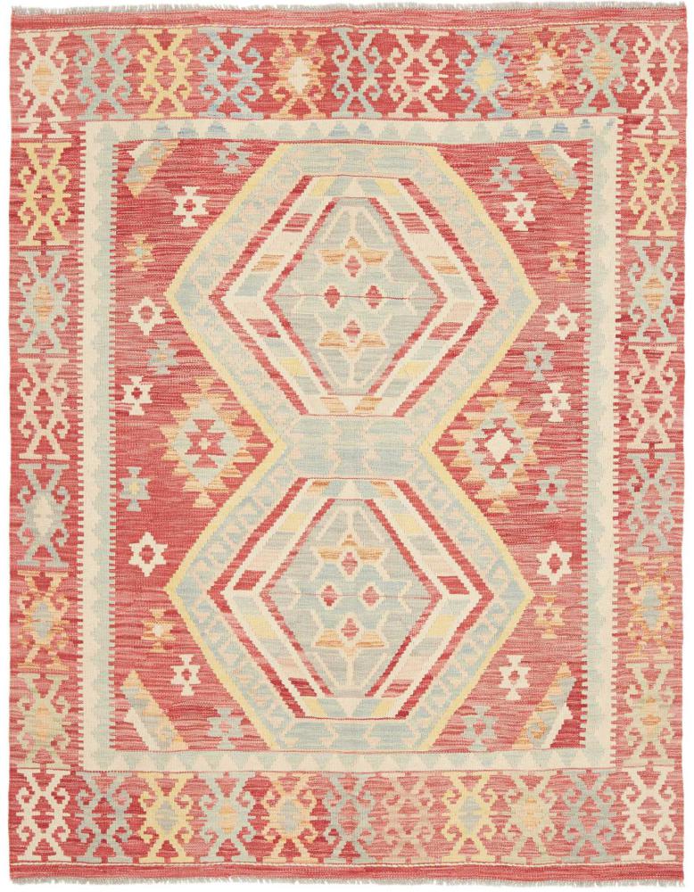Tapete afegão Kelim Afghan 196x150 196x150, Tapete persa Tecido à mão