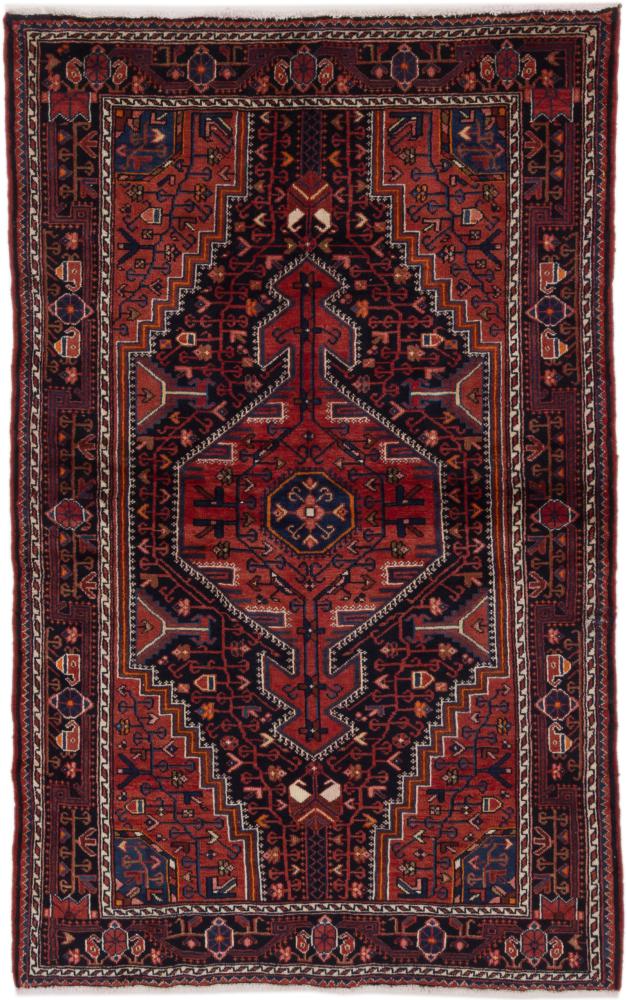 Tapis persan Tuyserkan 221x144 221x144, Tapis persan Noué à la main