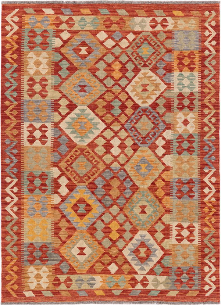 Tappeto afghano Kilim Afghan 173x127 173x127, Tappeto persiano Tessuto a mano