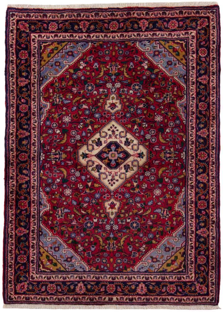 Persisk tæppe Hamadan 151x111 151x111, Persisk tæppe Knyttet i hånden