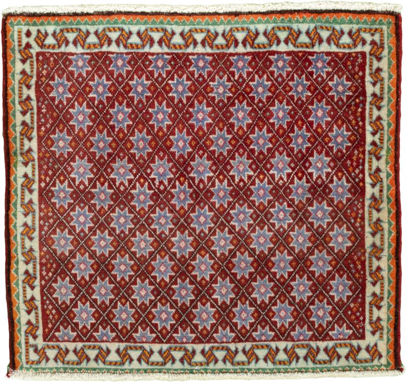 Persian Rug Shiraz 61x65 61x65, Persian Rug Knotted by hand