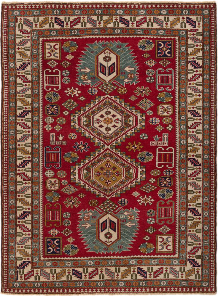 Russian rug Kazak Old 195x141 195x141, Persian Rug Knotted by hand