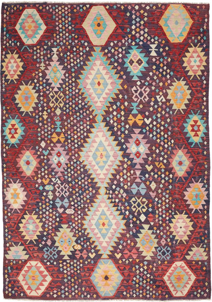 Tapete afegão Kilim Afegão 290x204 290x204, Tapete persa Tecido à mão