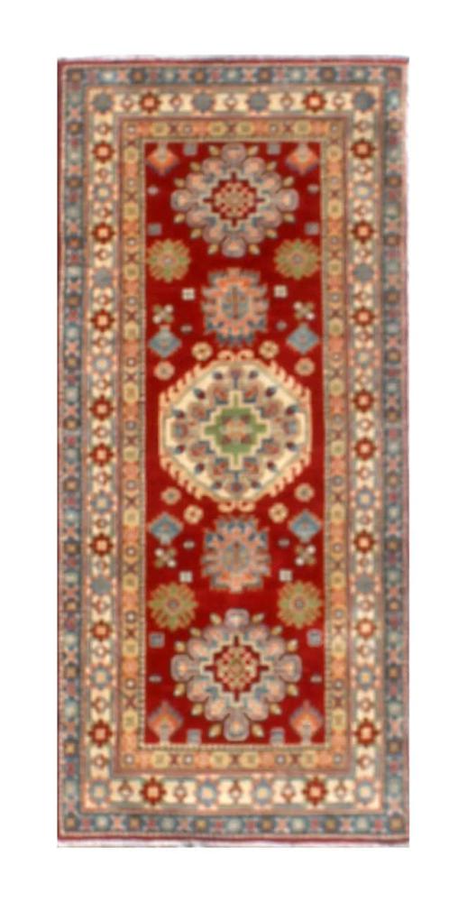 Afghanska mattan Kazak Ghazni 190x84 190x84, Persisk matta Knuten för hand