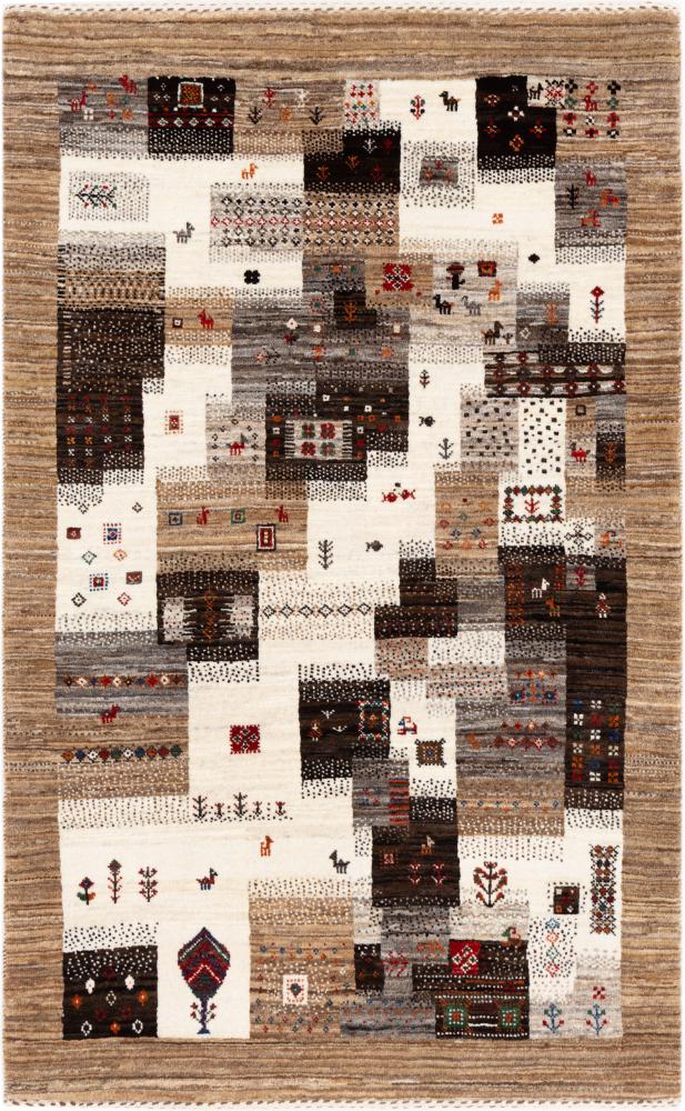 Tappeto persiano Persiano Gabbeh Loribaft Atelier 129x79 129x79, Tappeto persiano Annodato a mano
