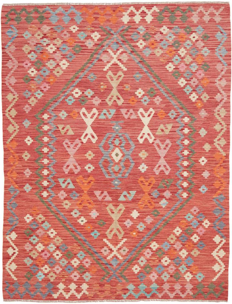 Αφγανικό χαλί Kelim Afghan 197x150 197x150, Περσικό χαλί Χειροποίητο υφαντό