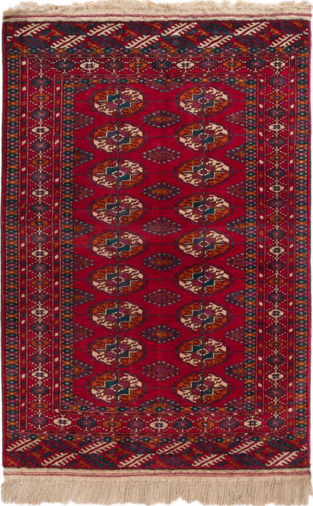 Persian Rug Turkaman 126x82 126x82, Persian Rug Knotted by hand