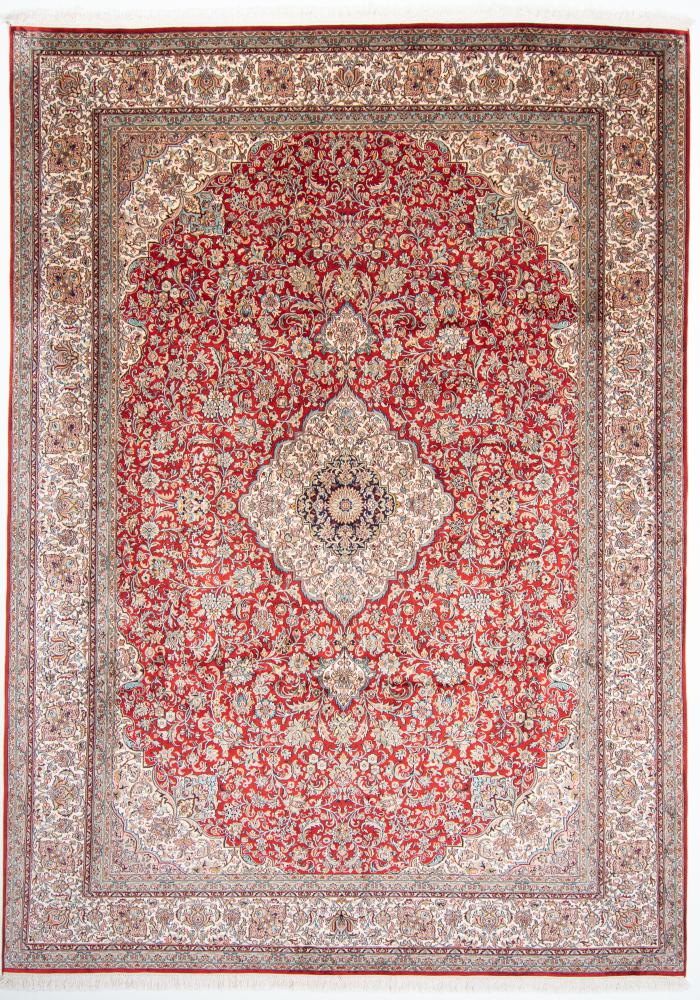 Tappeto indiano Cachemire di Seta 338x247 338x247, Tappeto persiano Annodato a mano