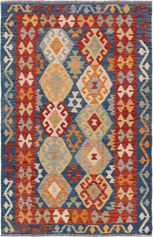 Tappeto afghano Kilim Afghan 153x103 153x103, Tappeto persiano Tessuto a mano