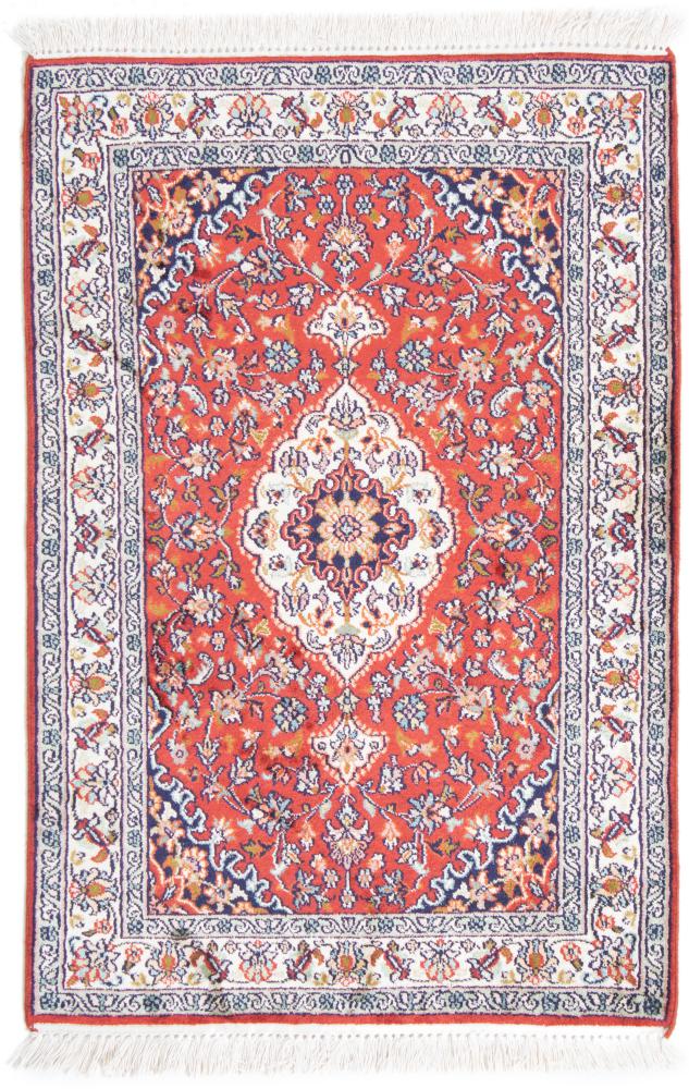 Tappeto indiano Cachemire di Seta 95x64 95x64, Tappeto persiano Annodato a mano