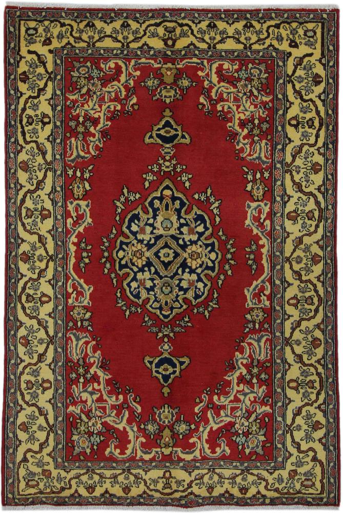 Persisk tæppe Keshan 209x137 209x137, Persisk tæppe Knyttet i hånden