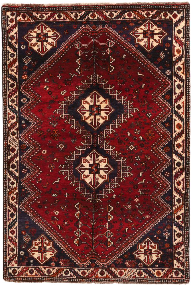 Tapete persa Shiraz 239x164 239x164, Tapete persa Atado à mão