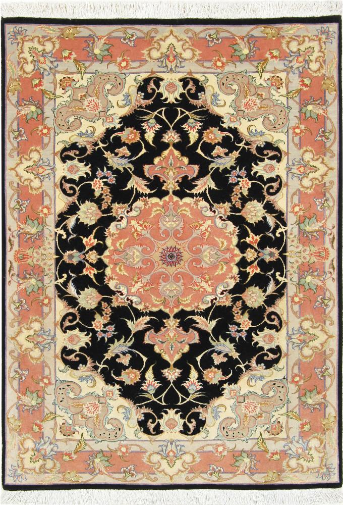 Tapete persa Tabriz 50Raj 146x101 146x101, Tapete persa Atado à mão