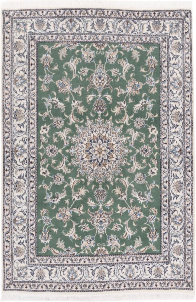 Persisk matta Nain 220x144 220x144, Persisk matta Knuten för hand