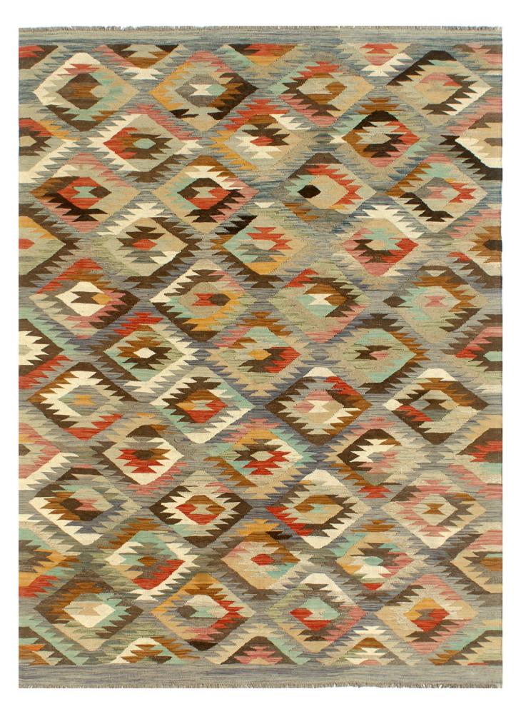 Afghan rug Kilim Afghan Heritage 10'0"x6'7" 10'0"x6'7", Persian Rug Woven by hand