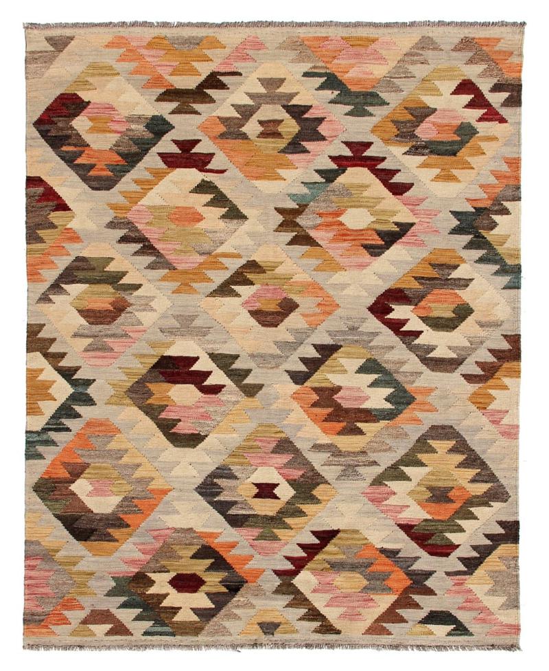 Alfombra afgana Kilim Afghan Kaudani Limited 200x146 200x146, Alfombra persa Tejido a mano