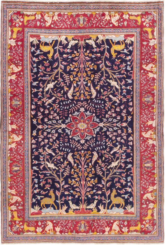 Persian Rug Keshan 217x141 217x141, Persian Rug Knotted by hand