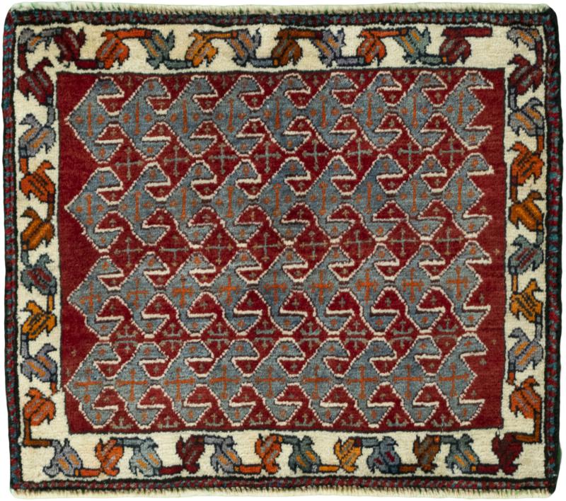 Persian Rug Shiraz 54x60 54x60, Persian Rug Knotted by hand