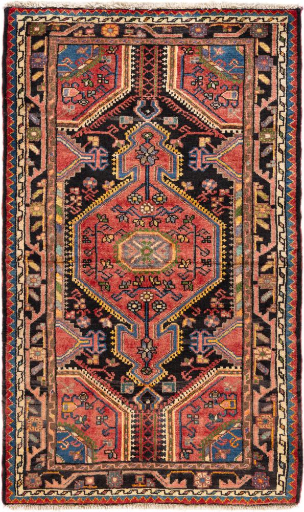 Perserteppich Tuyserkan 4'7"x2'9" 4'7"x2'9", Perserteppich Handgeknüpft