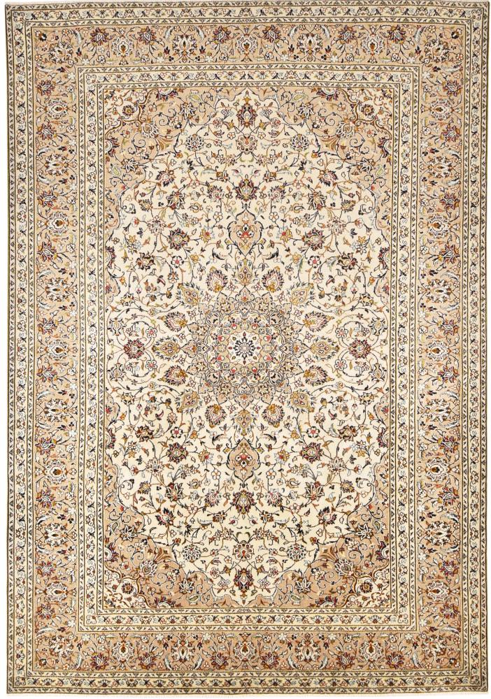 Tapete persa Keshan 347x241 347x241, Tapete persa Atado à mão