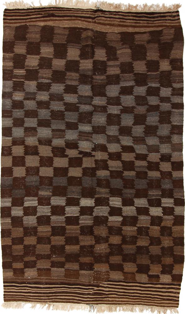 Tapete persa Kilim Fars Antigo 221x136 221x136, Tapete persa Tecido à mão