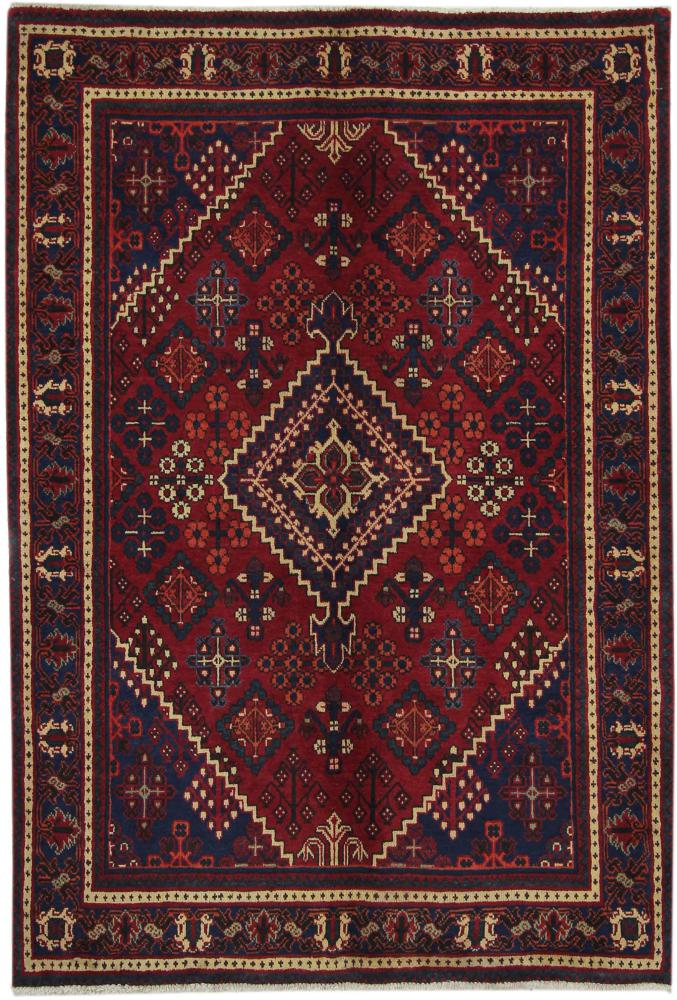 Persisk tæppe Joshaghan 199x140 199x140, Persisk tæppe Knyttet i hånden