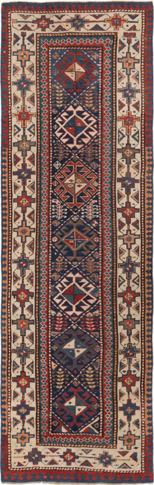 Russisk tæppe Kazak Antikke 285x90 285x90, Persisk tæppe Knyttet i hånden