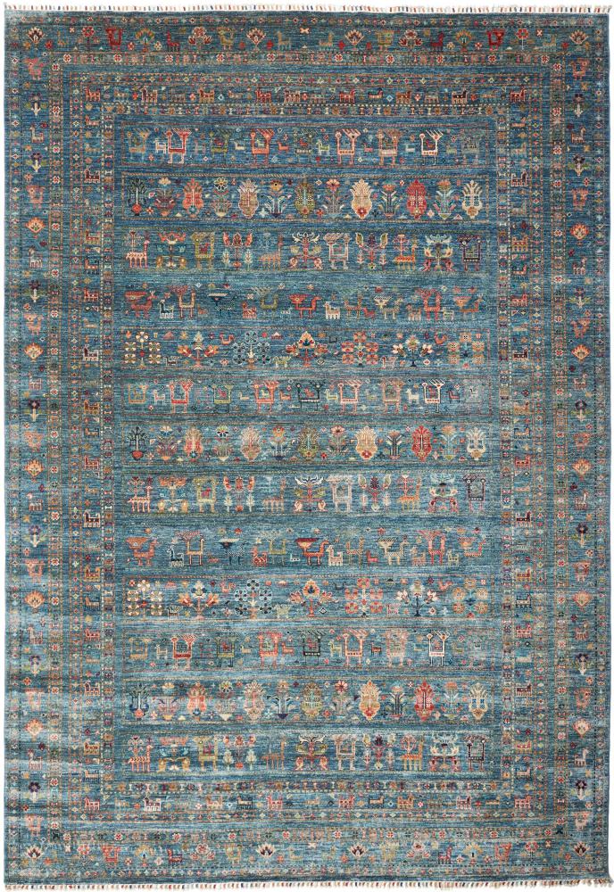 Pakistani rug Arijana Klassik 11'5"x7'11" 11'5"x7'11", Persian Rug Knotted by hand