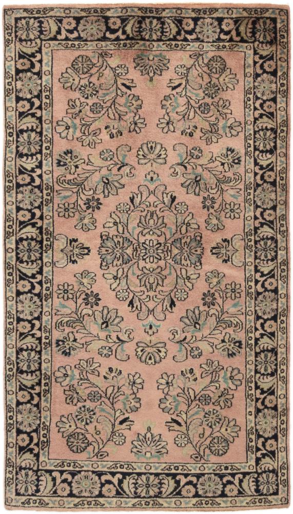 Indo rug Indo Sarouk 158x90 158x90, Persian Rug Knotted by hand