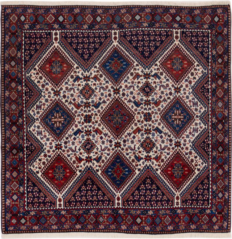 Persian Rug Aliabad 193x199 193x199, Persian Rug Knotted by hand