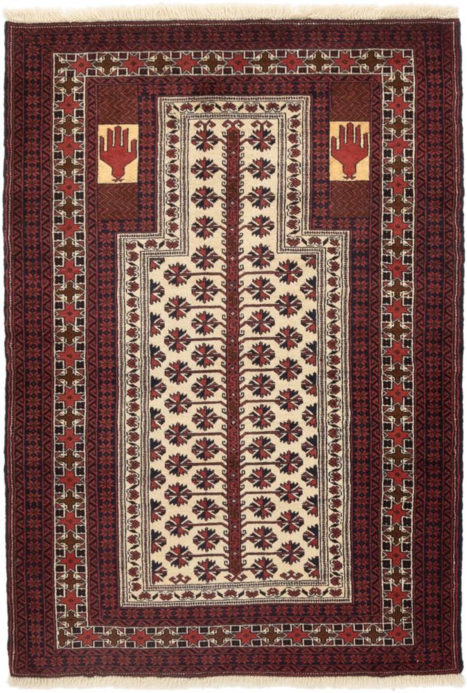 Perserteppich Belutsch 5'2"x3'5" 5'2"x3'5", Perserteppich Handgeknüpft