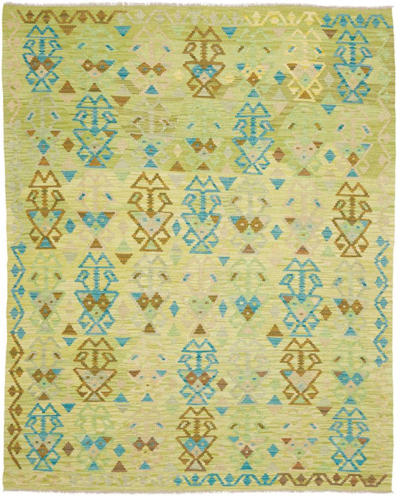 Tappeto afghano Kelim Afghan 206x161 206x161, Tappeto persiano Tessuto a mano