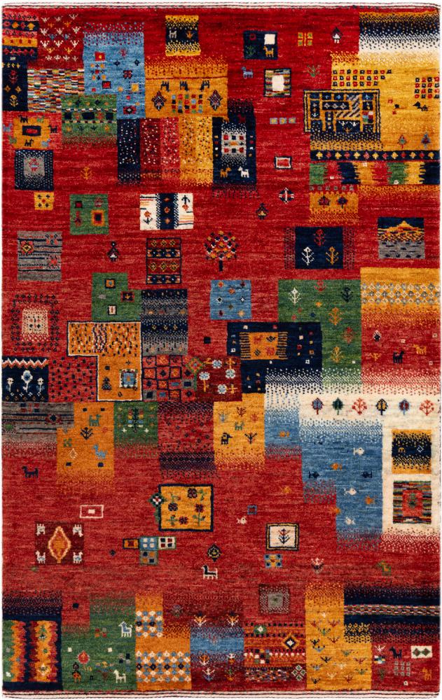 Tappeto persiano Persiano Gabbeh Loribaft Atelier 124x79 124x79, Tappeto persiano Annodato a mano
