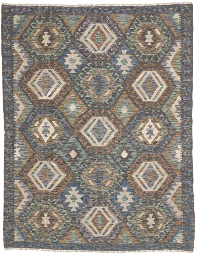 Afghaans tapijt Kelim Afghan 200x156 200x156, Perzisch tapijt Handgeweven
