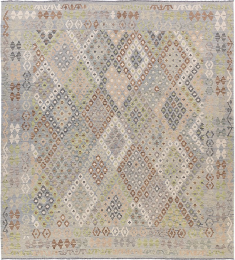 Afgán szőnyeg Kilim Afgán 295x270 295x270, Perzsa szőnyeg Kézzel szőtt