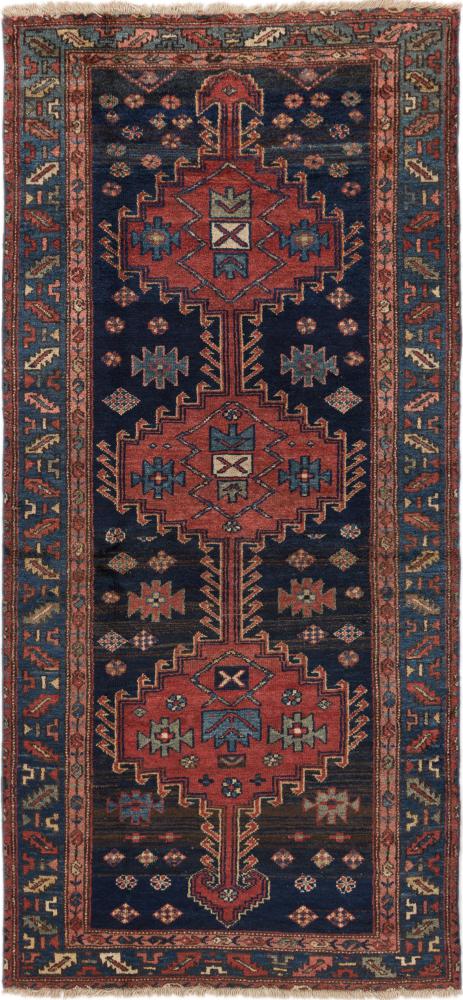 Alfombra persa Sandjan Antiguo 205x88 205x88, Alfombra persa Anudado a mano