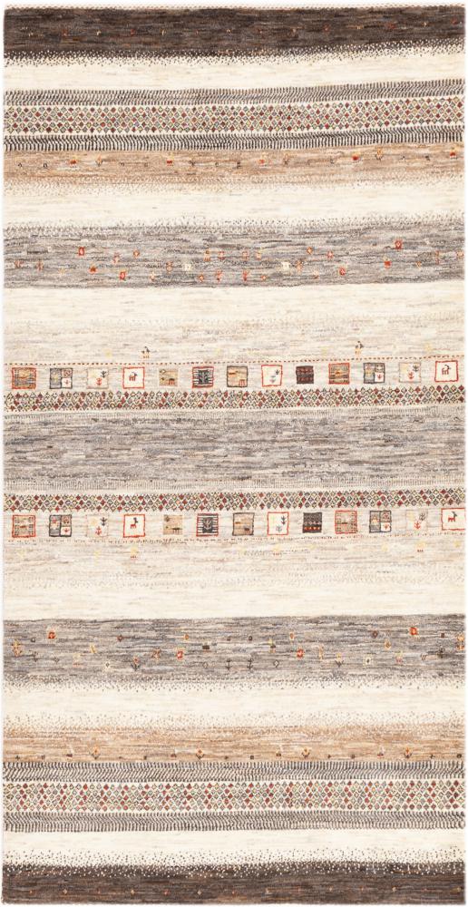 Persian rug Persian Gabbeh Loribaft Natura 199x103 199x103, Persian rug Hand-knotted