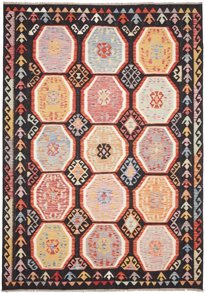 Afghan rug Kilim Afghan 285x201 285x201, Persian Rug Woven by hand
