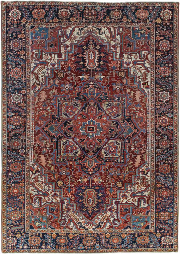 Persian Rug Herz Antique 361x249 361x249, Persian Rug Knotted by hand