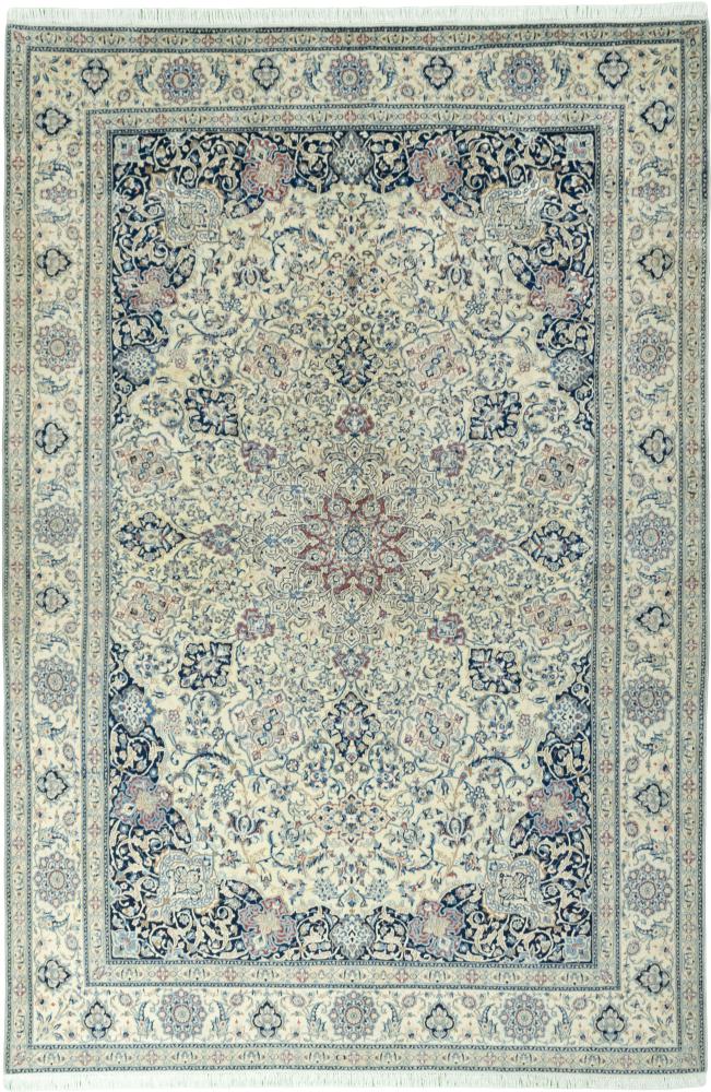 Persian Rug Nain 6La 307x209 307x209, Persian Rug Knotted by hand