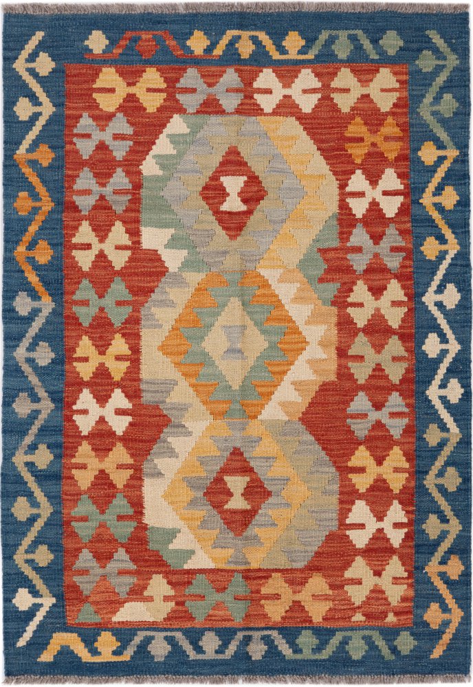 Tapete afegão Kilim Afegão 121x85 121x85, Tapete persa Tecido à mão
