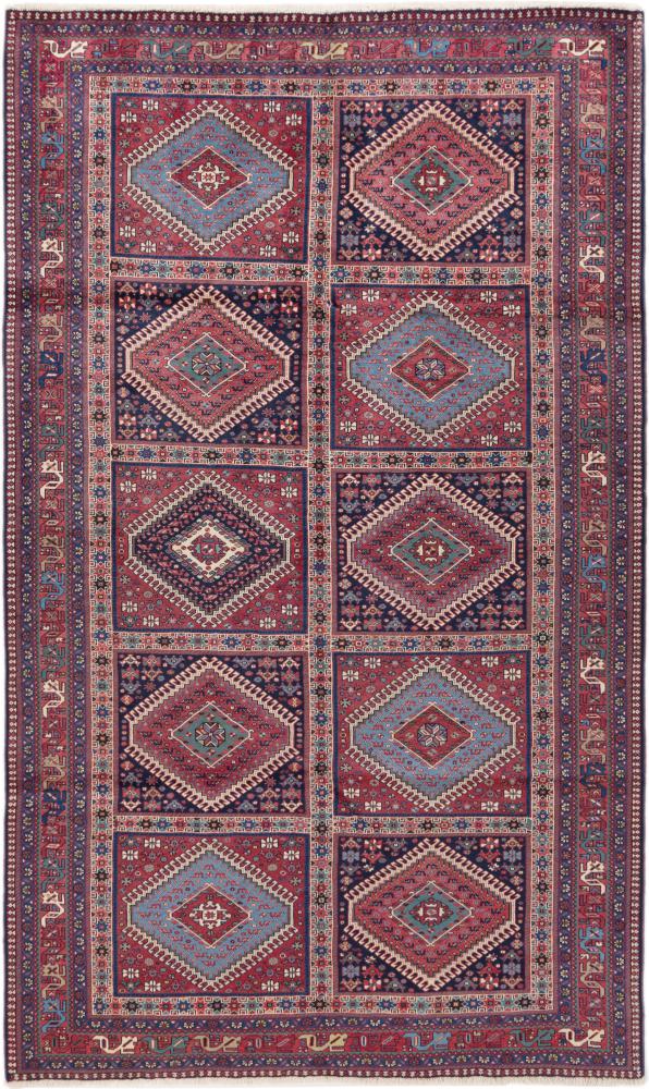 Tapis persan Yalameh 270x161 270x161, Tapis persan Noué à la main